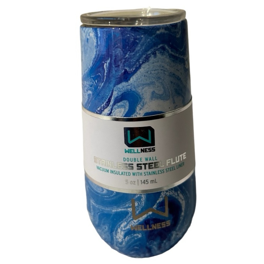 NWT Wellness Stainless Steel Flute 5oz